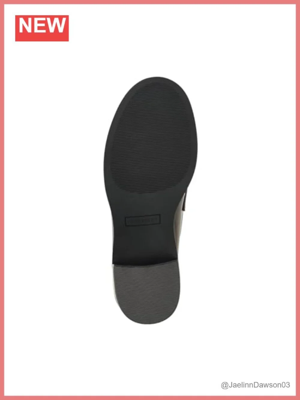 Faux Leather Slip-on Loafer with Block Heel